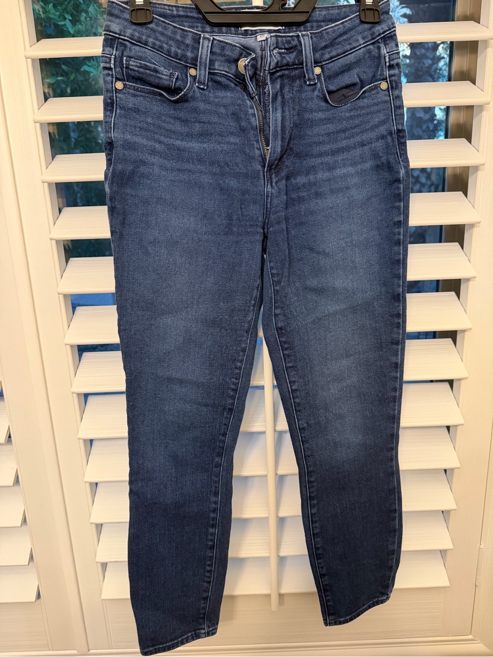 Paige Classic Dark Blue Women's Jeans - Comfortable Everyday Fit